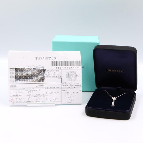 Tiffany Necklace Co 41 Pt950 Used A