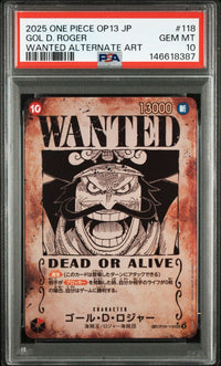 One -Piece Card Game Psa10 D Sp