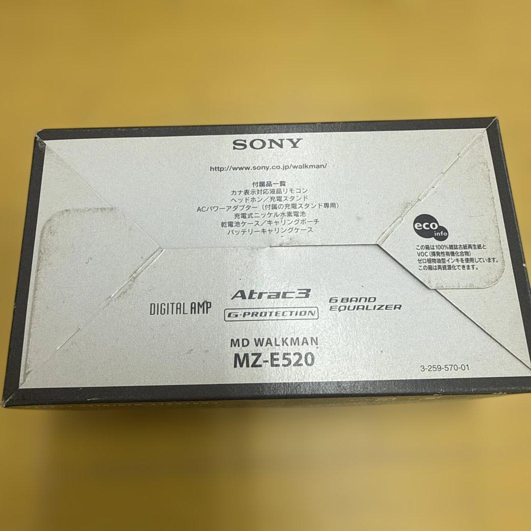 Portable Md Players Sony Walkman Mz-E520