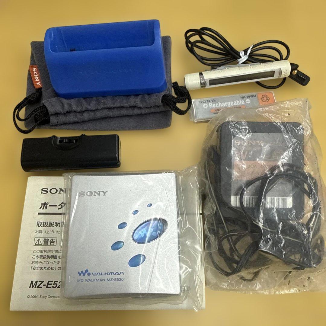 Portable Md Players Sony Walkman Mz-E520