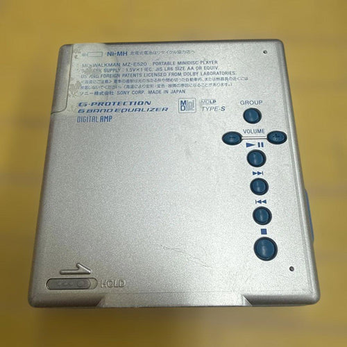 Portable Md Players Sony Walkman Mz-E520