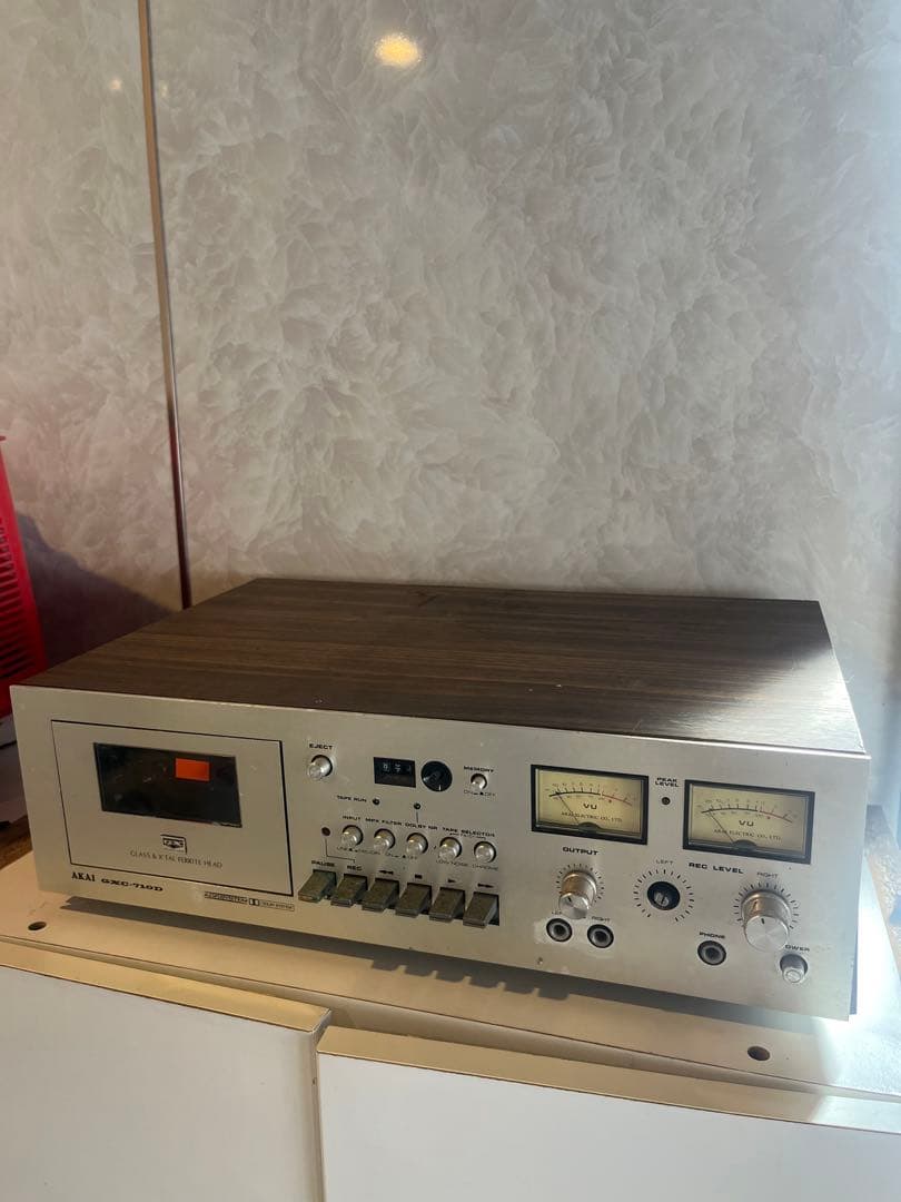 Cd Md Cassette Deck Akai Gxc-710D
