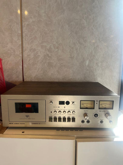 Cd Md Cassette Deck Akai Gxc-710D