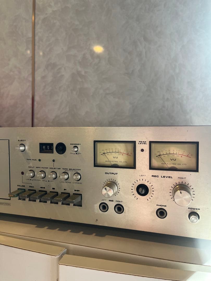 Cd Md Cassette Deck Akai Gxc-710D