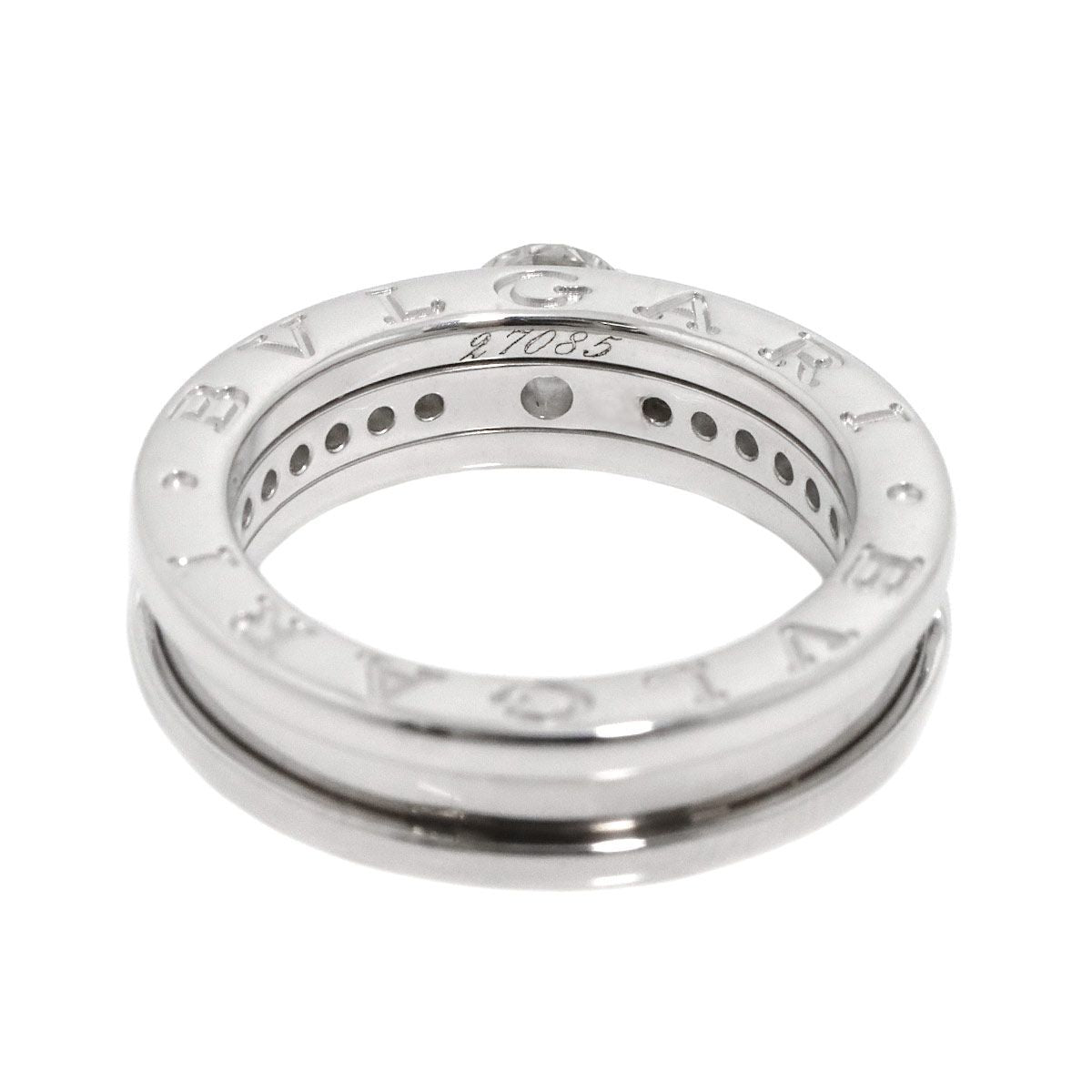 Bvlgari Ring #49 K18 Wg 750 B-Zero1 90323668