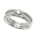 Bvlgari Ring #49 K18 Wg 750 B-Zero1 90323668