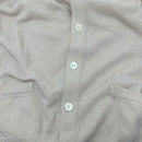 Comme Des Garcons Homme Knit Sweater 80'S Front Pockets 5 Button Wool/Nylon