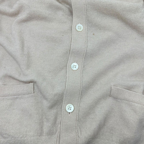 Comme Des Garcons Homme Knit Sweater 80'S Front Pockets 5 Button Wool/Nylon