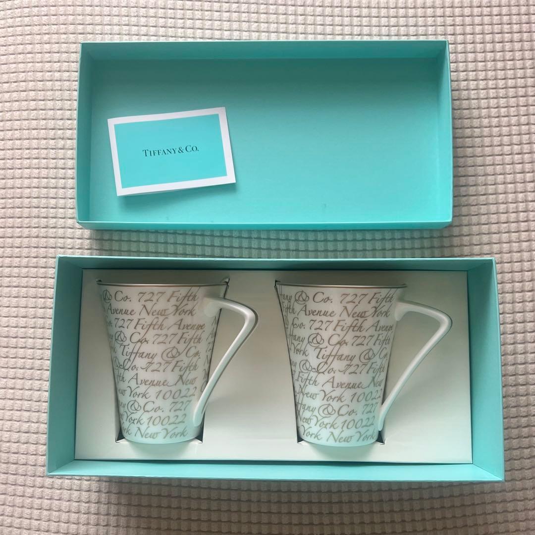 Tiffany Mugs Tiffany&Co. 727 Fifthavenue