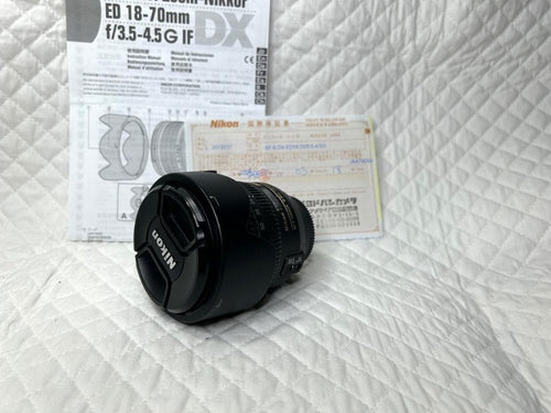 Nikon Zoom Lenses Af-S Dx Zoom-Nikkor 18-70Mm