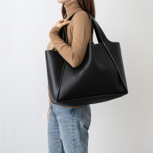 Stella Mccartney Tote Bag Logo Grainy Alter Mat 502793 Wp0057 A4