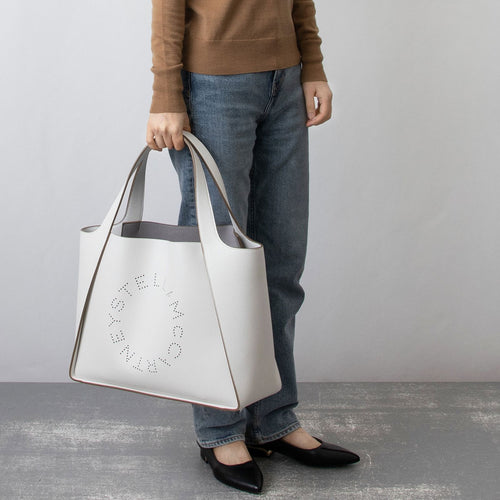 Stella Mccartney Tote Bag Logo Grainy Alter Mat 502793 Wp0057 A4