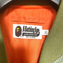 A Bathing Ape Ma-1 Flight Jackets 22Aw Bape Ovo Loose Fit Olive