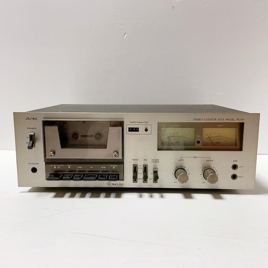 Cd, Md Cassette Decks Aurex Pc-X11