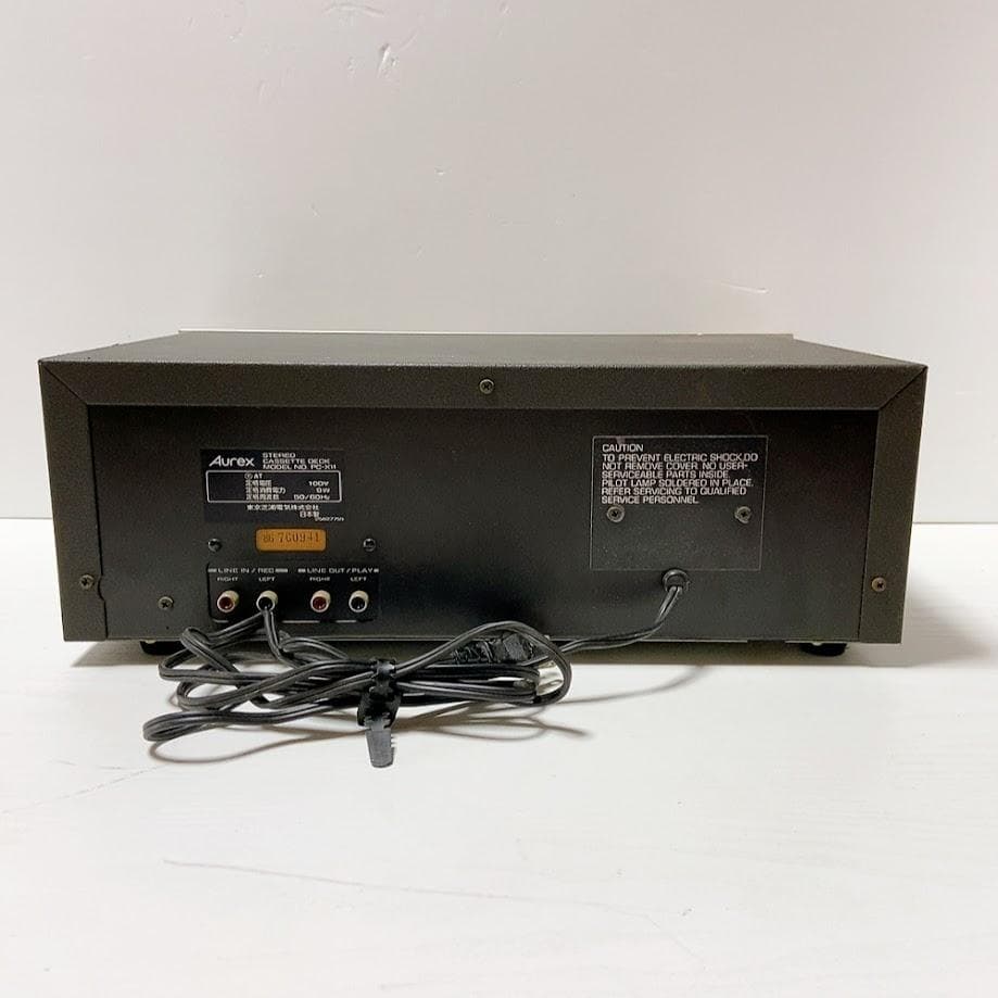 Cd, Md Cassette Decks Aurex Pc-X11