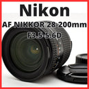 Nikon Lens (Zoom) F23[8177]1 Af Nikkor 28-200Mm F3.5-5.6D