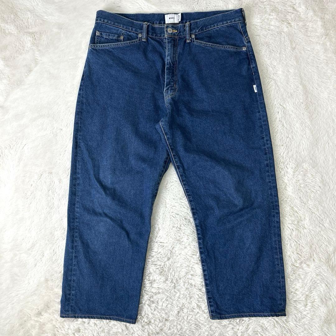 Wtaps Straight Jeans 22Aw Blues Baggy Trousers 04 Xl