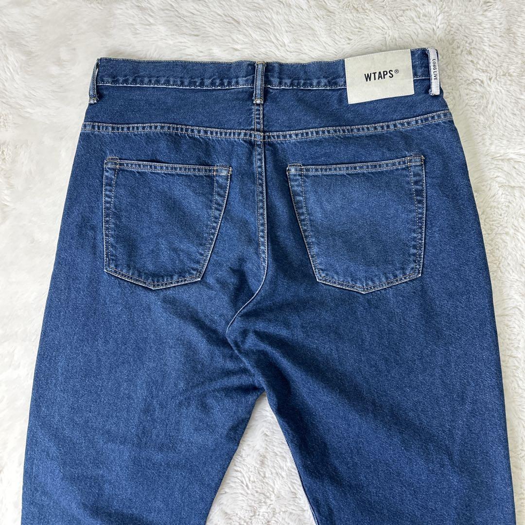 Wtaps Straight Jeans 22Aw Blues Baggy Trousers 04 Xl