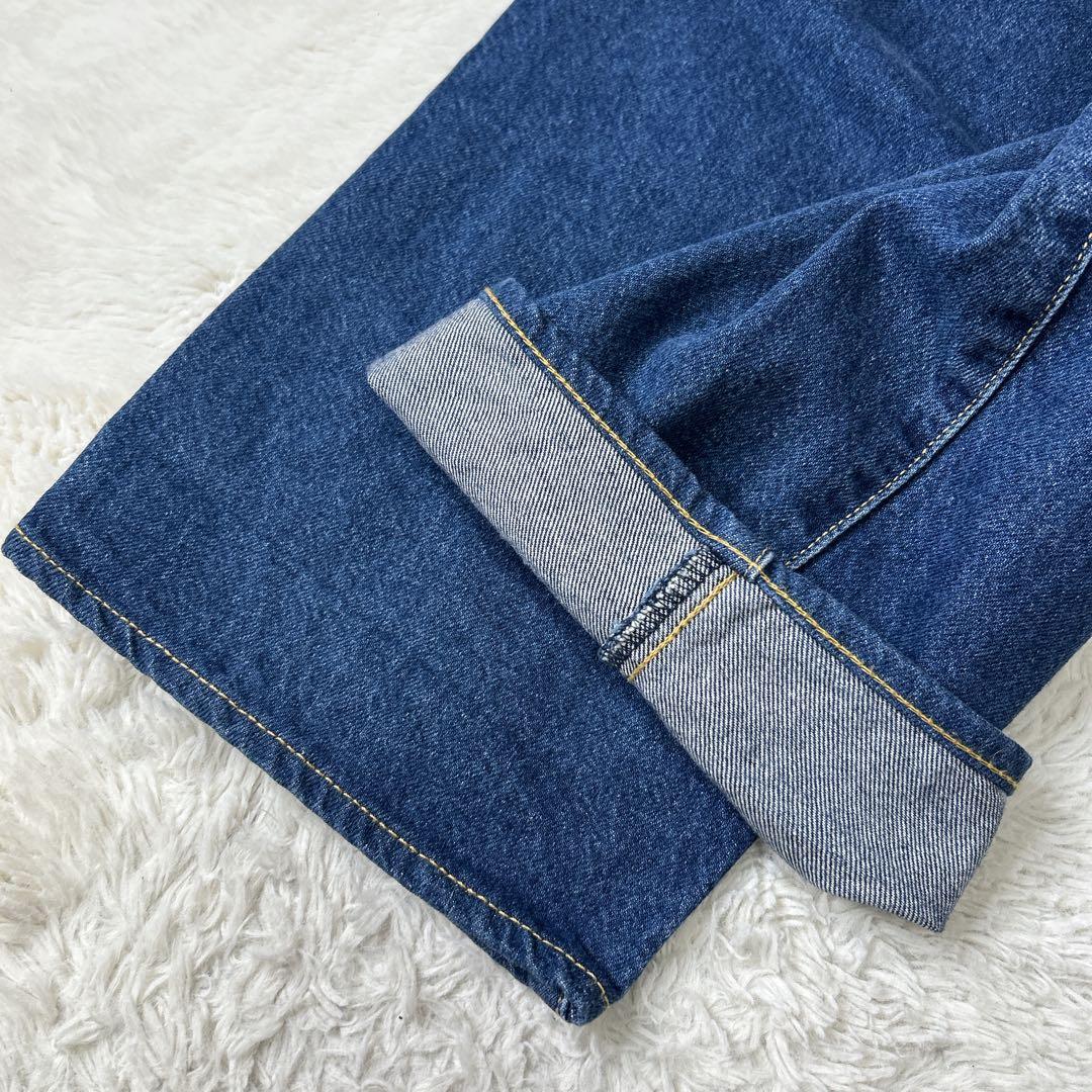 Wtaps Straight Jeans 22Aw Blues Baggy Trousers 04 Xl