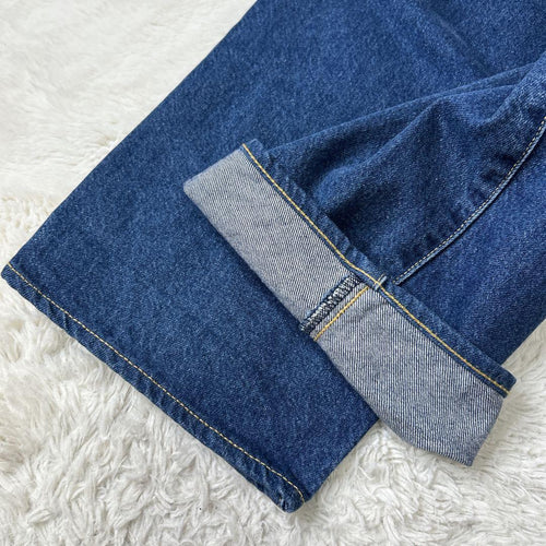 Wtaps Straight Jeans 22Aw Blues Baggy Trousers 04 Xl