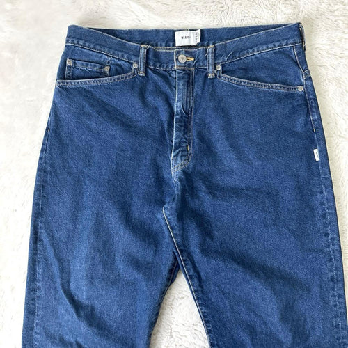 Wtaps Straight Jeans 22Aw Blues Baggy Trousers 04 Xl