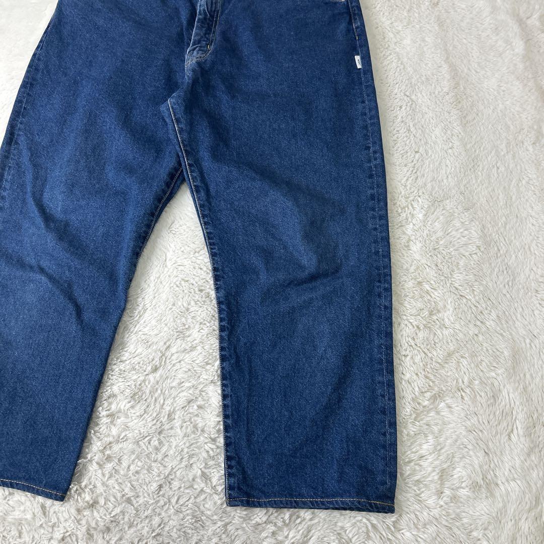 Wtaps Straight Jeans 22Aw Blues Baggy Trousers 04 Xl