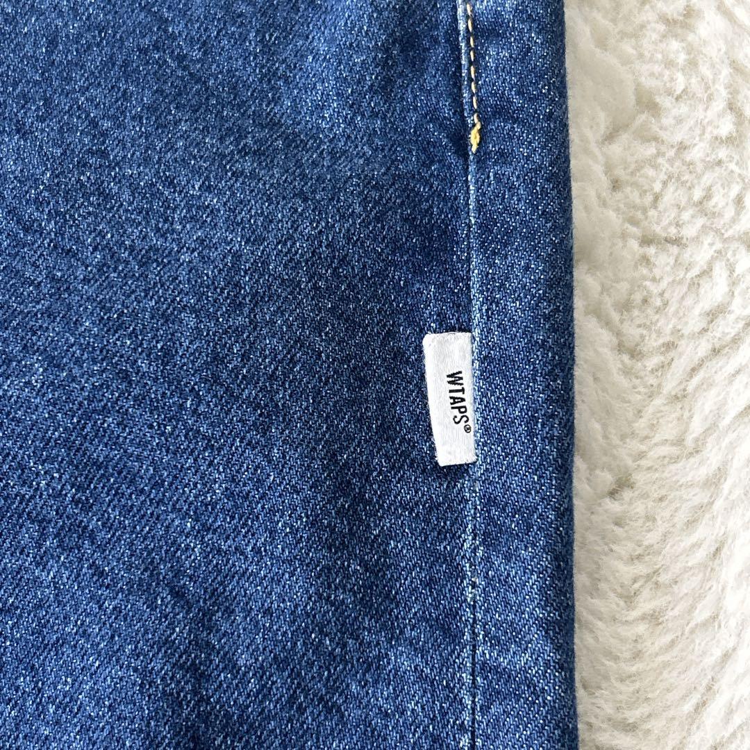 Wtaps Straight Jeans 22Aw Blues Baggy Trousers 04 Xl