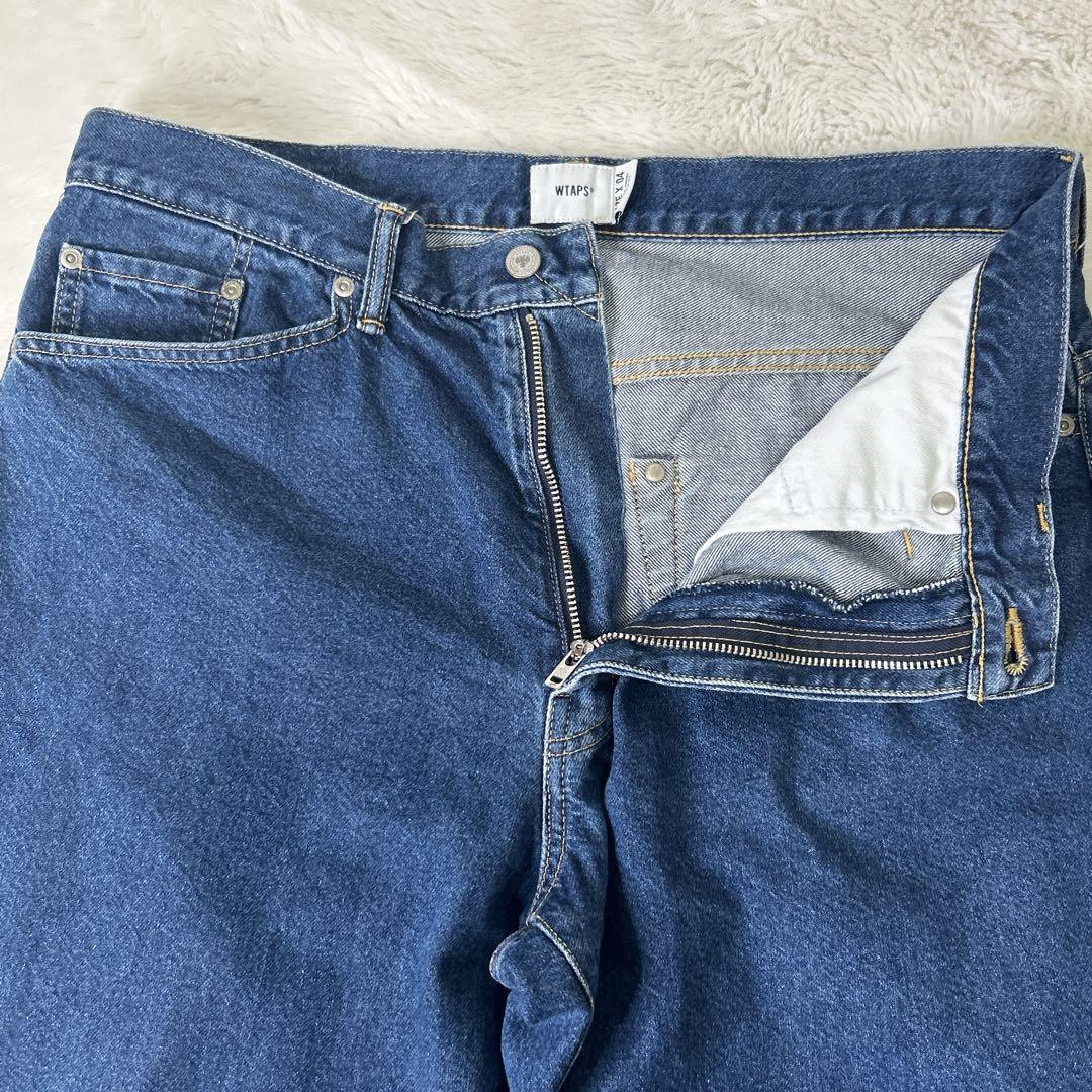 Wtaps Straight Jeans 22Aw Blues Baggy Trousers 04 Xl