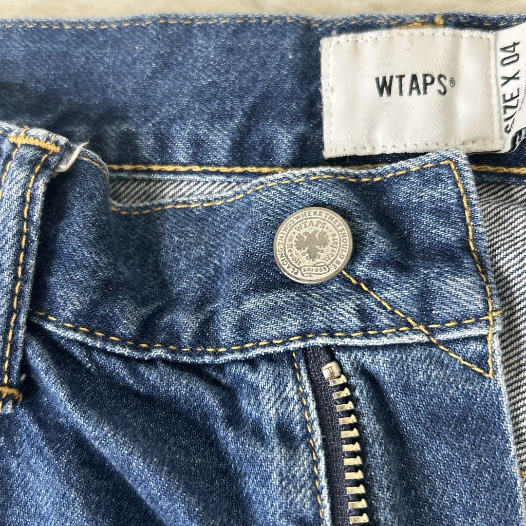 Wtaps Straight Jeans 22Aw Blues Baggy Trousers 04 Xl