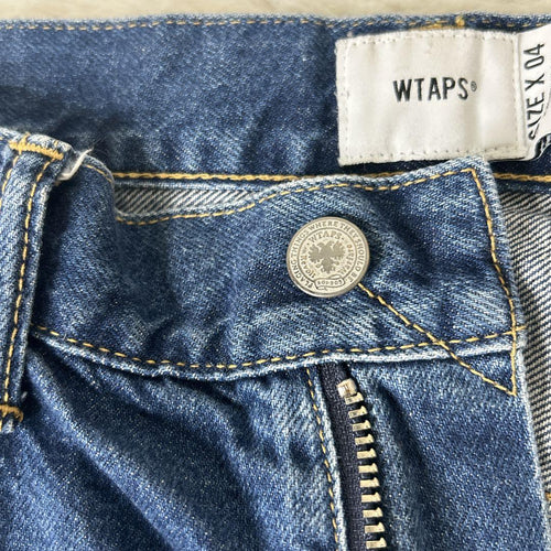 Wtaps Straight Jeans 22Aw Blues Baggy Trousers 04 Xl