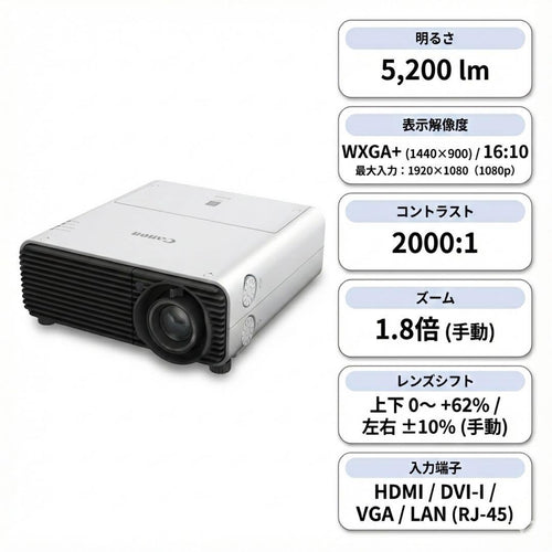 Canon Projectors Wx520 5200Lm
