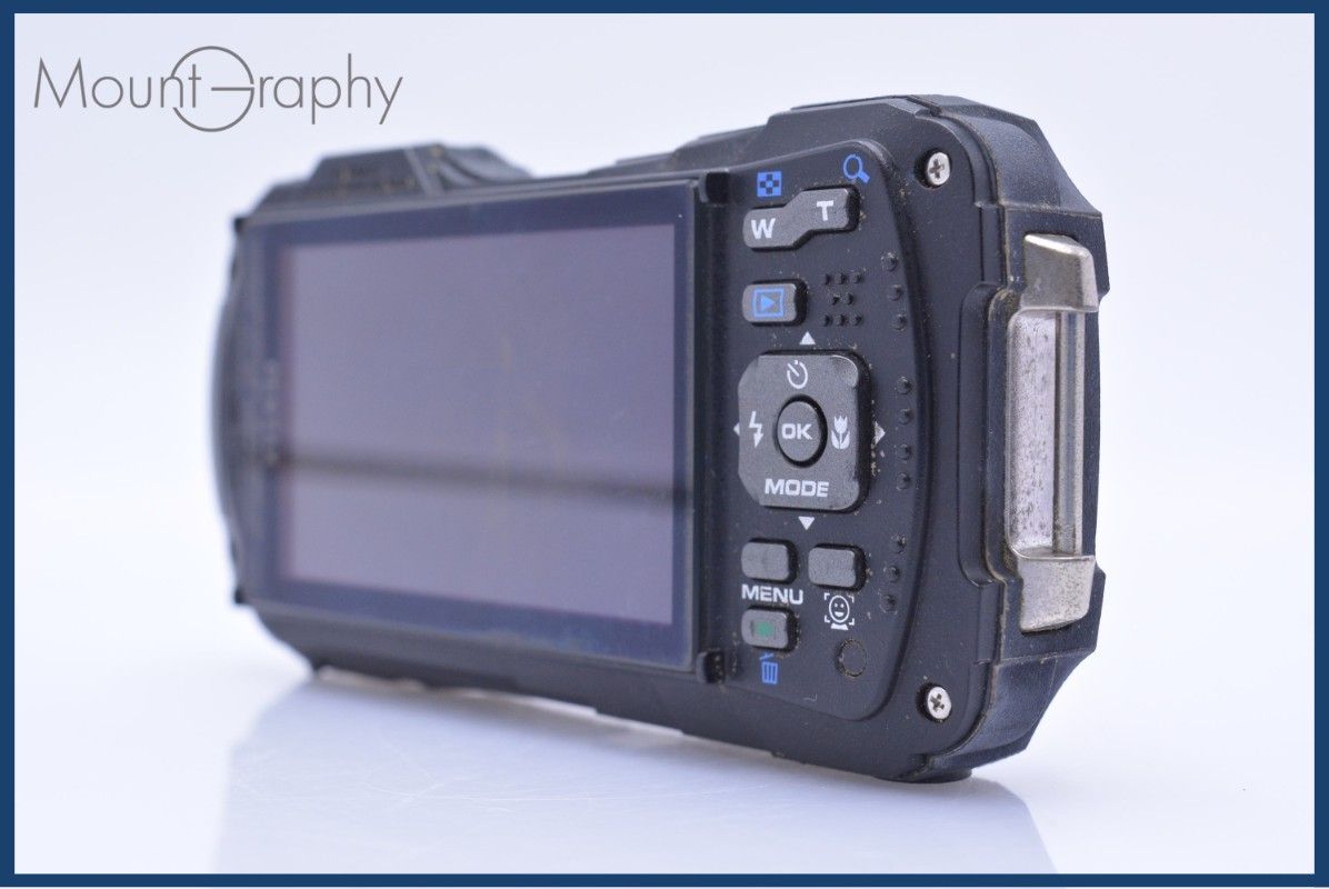 Compact Digital Camera Pentax Wg-2 Gps 5X #Yk6983