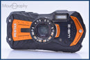 Compact Digital Camera Pentax Wg-2 Gps 5X #Yk6983