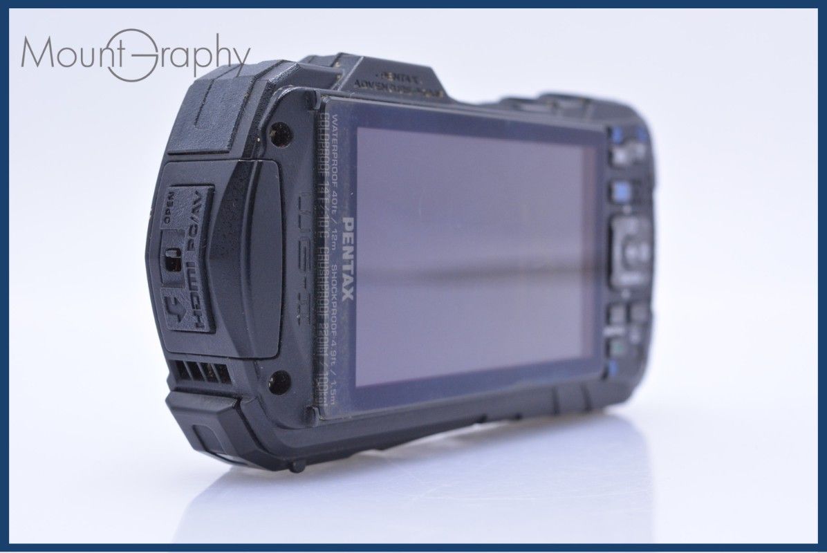 Compact Digital Camera Pentax Wg-2 Gps 5X #Yk6983