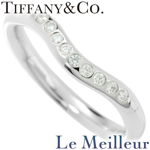 Tiffany Ring Tiffany&Co. Pt950 9P 7 Ok
