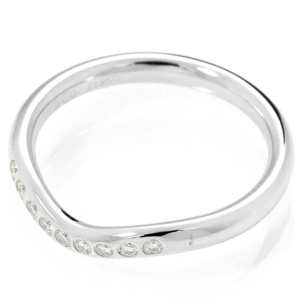 Tiffany Ring Tiffany&Co. Pt950 9P 7 Ok