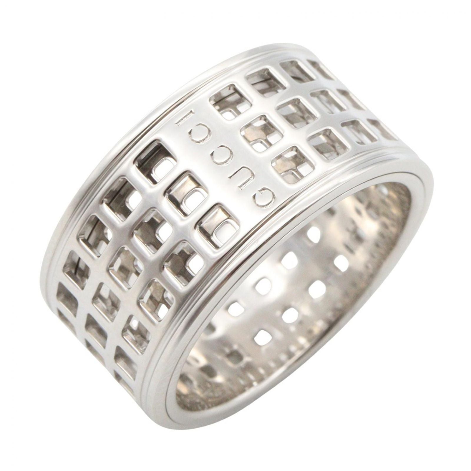 Gucci Ring K18Wg Used A
