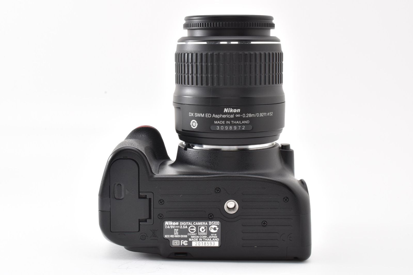 Nikon Digital Slr 13802 D5100 Af-S Dx Zoom-Nikkor Ed 18-55Mm F3.5-5.6G Ii #2714
