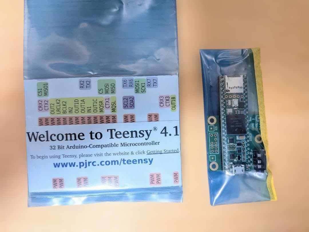 Experiments Crafts Teensy 4.1 Audio Shield