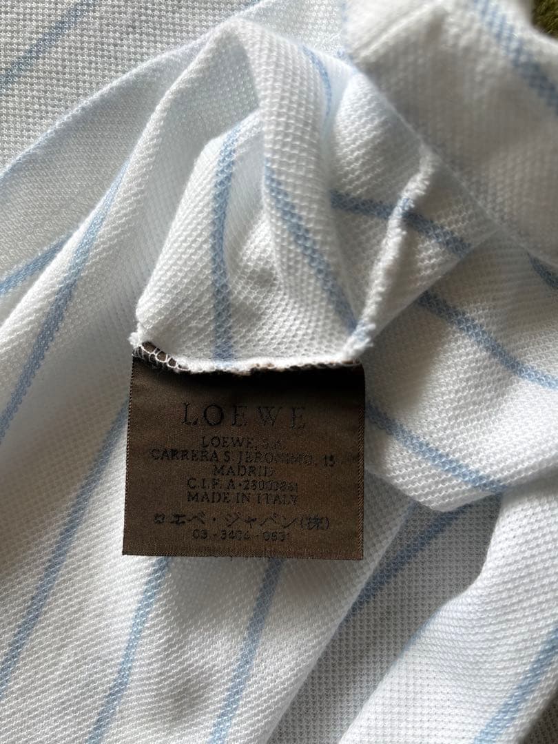 Loewe T-Shirts T White&Light Blue