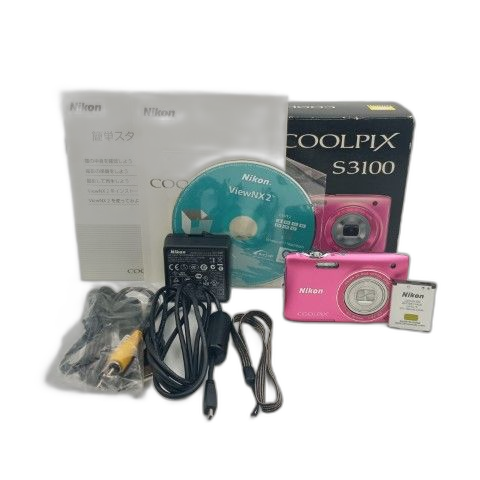 Nikon Compact Digital Camera Coolpix S3100 Pink