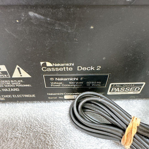 Nakamichi Cd, Md Cassette Decks C86 Deck2