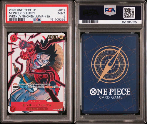 One Piece Card Game D Psa9 Sr St01-012