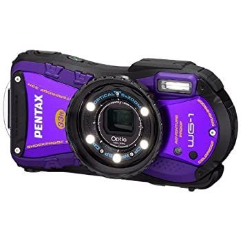 Compact Digital Camera Pentax Optio Wg-1 1400 5 Cals 10 1 Optiowg-1Pu