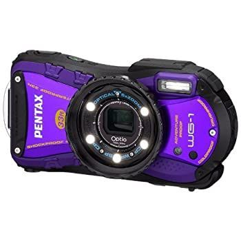 Compact Digital Camera Pentax Optio Wg-1 1400 5 Cals 10 1 Optiowg-1Pu