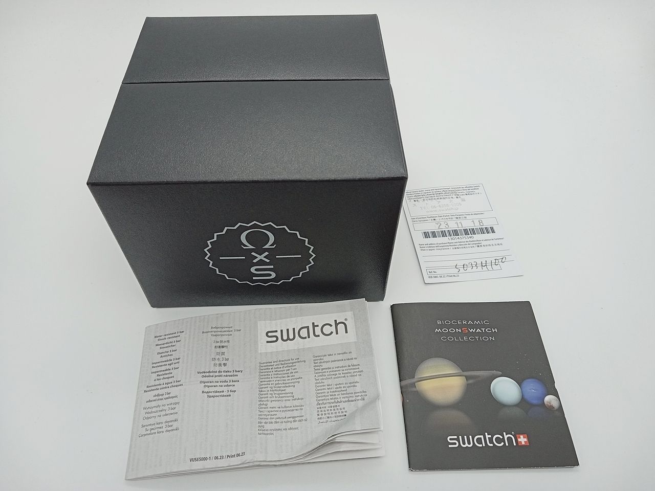 Watch (Quartz) Omega Swatch Mission To The Moon S033M100 [M-7635]