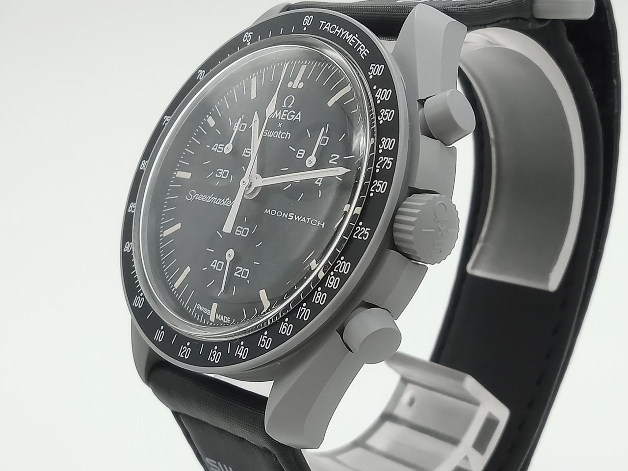 Watch (Quartz) Omega Swatch Mission To The Moon S033M100 [M-7635]