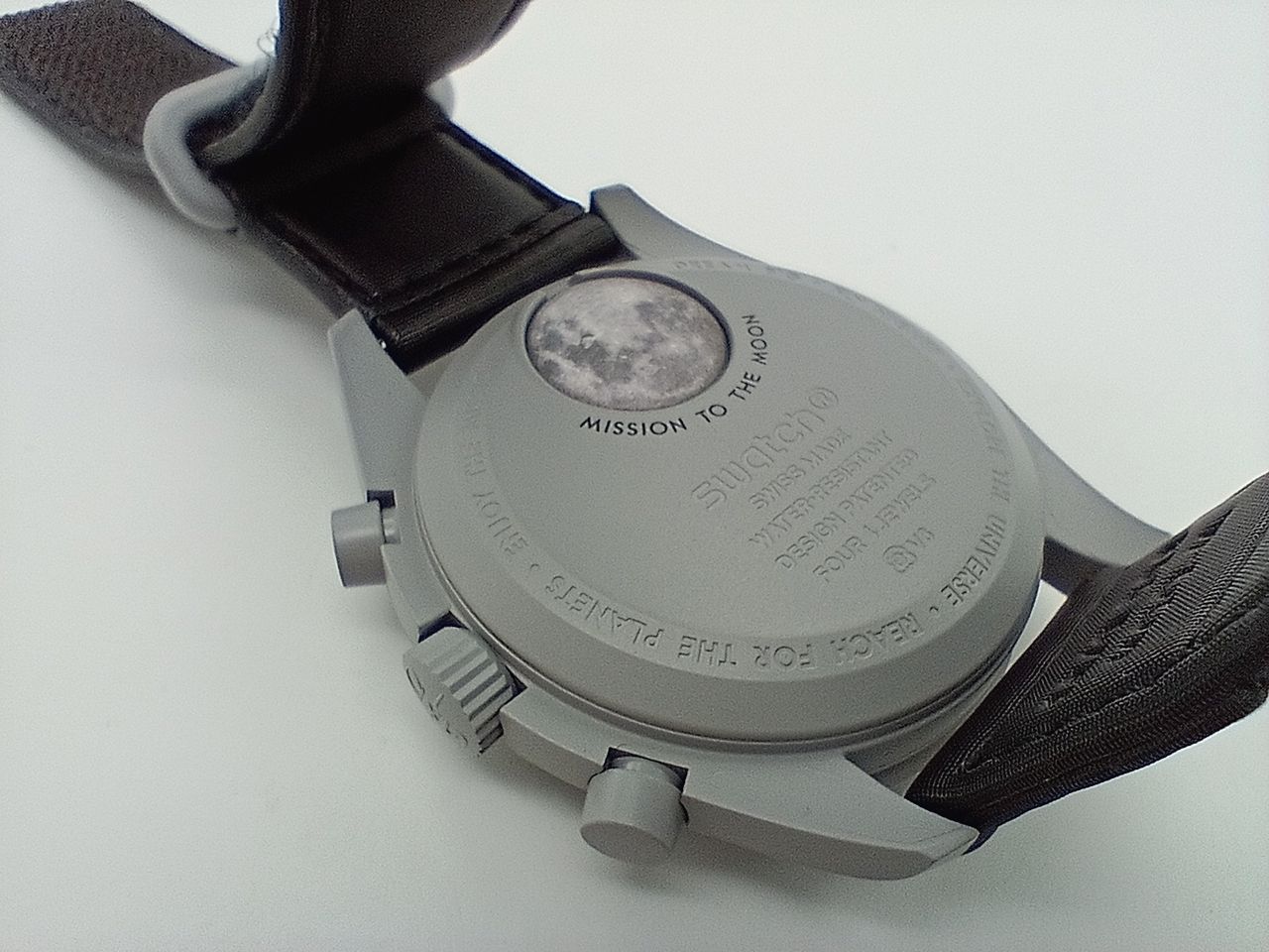 Watch (Quartz) Omega Swatch Mission To The Moon S033M100 [M-7635]