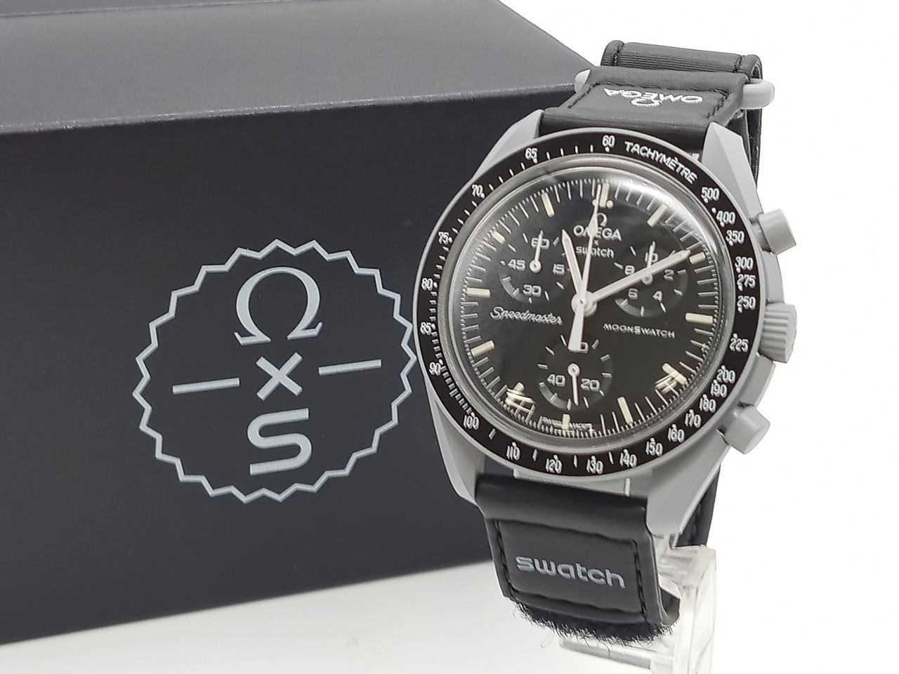 Watch (Quartz) Omega Swatch Mission To The Moon S033M100 [M-7635]