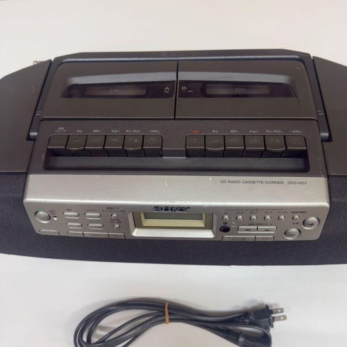 Sony Radio And Boombox Cfd-W57 Cd